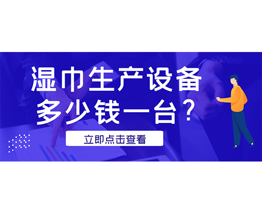 湿巾生产设备多少钱一台？厂家发货免费试机！