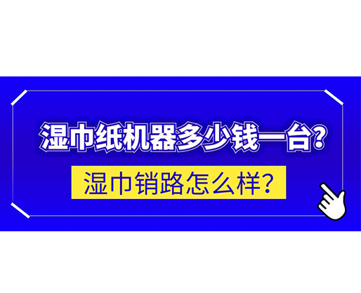 湿巾销路怎么样？湿巾纸机器多少钱一台？